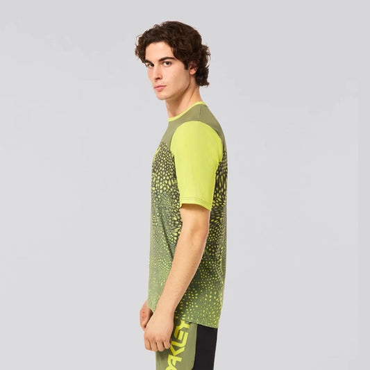 Polera Oakley Maven Coast Distorted Frogskin Green