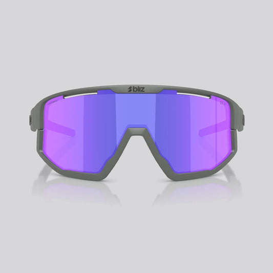 Lentes de Sol Bliz Fusion Matte Grey / Smoke Purple Multicolor