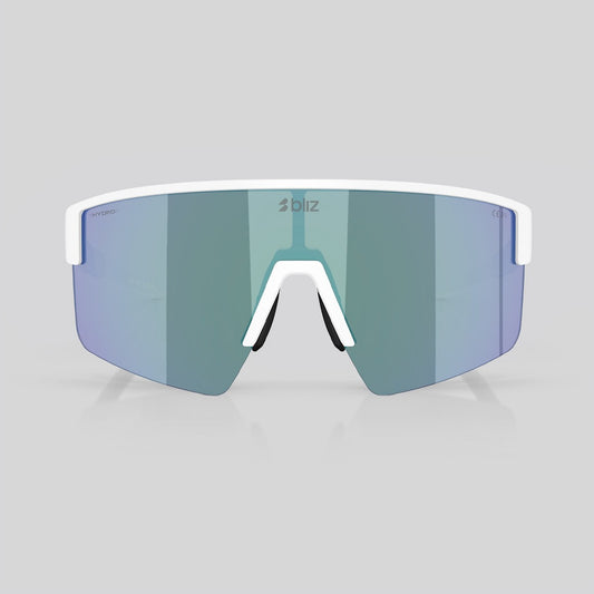 Lentes de Sol Bliz P004 Matte White / Smoke Blue Multicolor