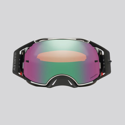 Antiparras Oakley Airbrake MX Tuff Blocks Gunmetal Black/Prizm Jade Iridium