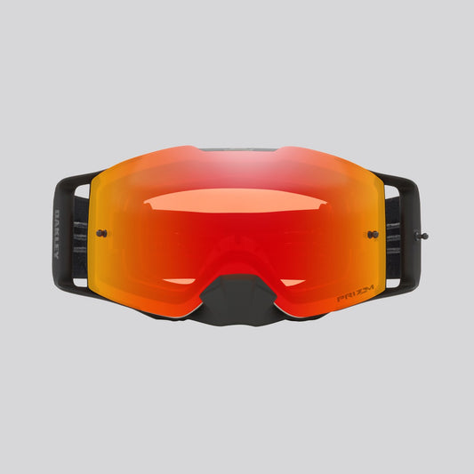 Antiparras Oakley Front Line MX Lead Black Grey / Prizm MX Torch Iridium