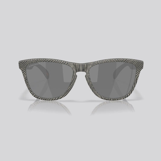 Lentes de Sol Oakley Frogskins Prizm Black/Matte Grey Ink Fingerprint