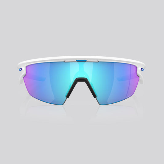Lentes de Sol Oakley Sphaera Matte White / Prizm Sapphire Polarizado