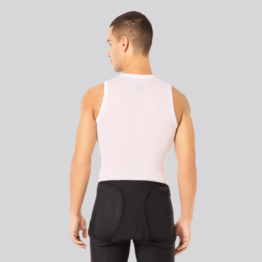 Polera Oakley Endurance Base Layer Sleeveless All White