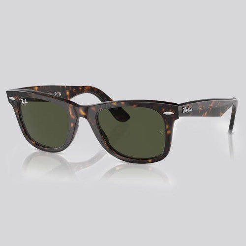 Lentes de Sol Ray-Ban New Wayfarer Classic Tortoise G-15 Brown/Green Ray-Ban