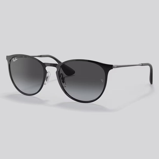 Lentes de Sol Ray-Ban Erika Metal Black / Grey Gradient