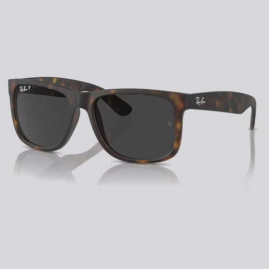 Lentes de Sol Ray-Ban Justin Classic Matte Havana/Dark Grey