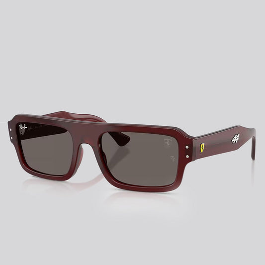 Lentes de Sol Ray-Ban Lewis Hamilton Flacko Red Trasparent/Grey