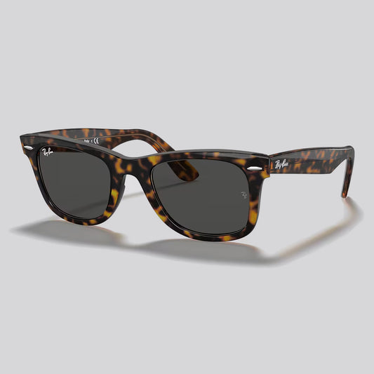 Lentes de Sol Ray-Ban Wayfarer Havana on Transparent Brown / Dark Grey Ray-Ban