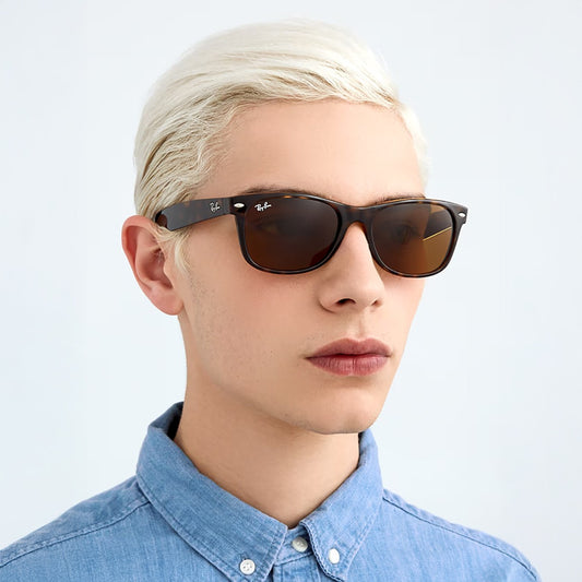 Lentes de Sol Ray-Ban Wayfarer Brown/Grey
