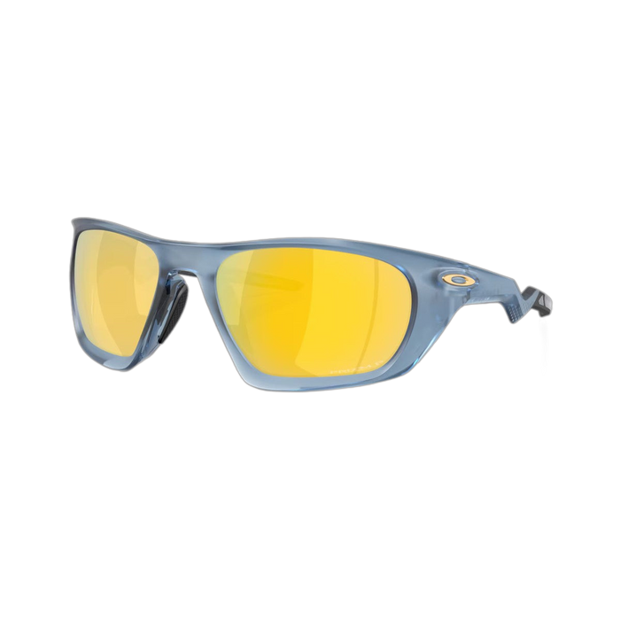 Lentes de Sol Oakley Lateralis Galaxy Matte Clear Abyss / Prizm 24K Polarizado