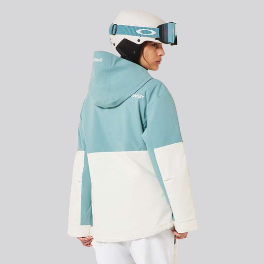 Chaqueta Oakley TNP TBT Insulated Anorak Light Blue/White Oakley