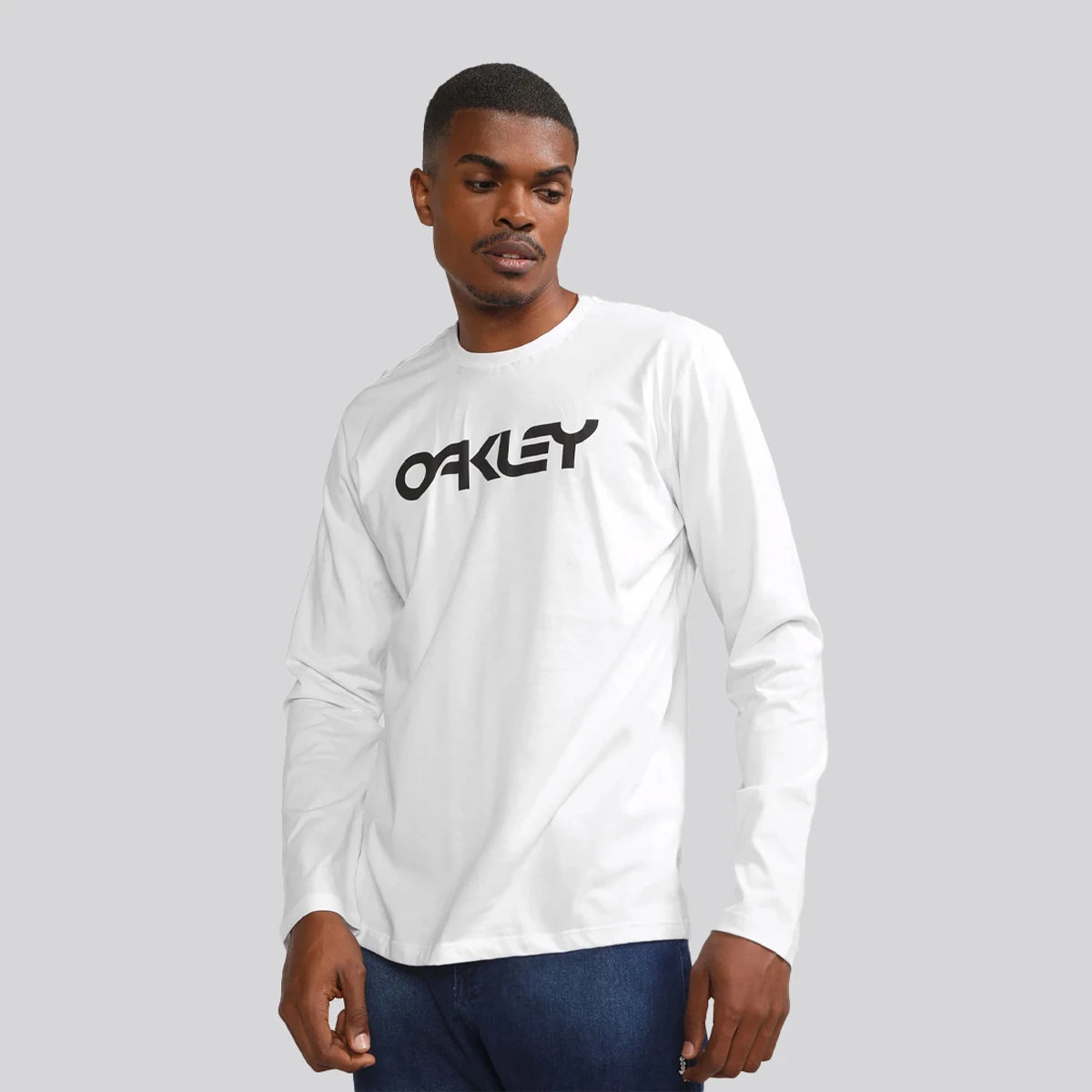 Polera Oakley Mark II LS White