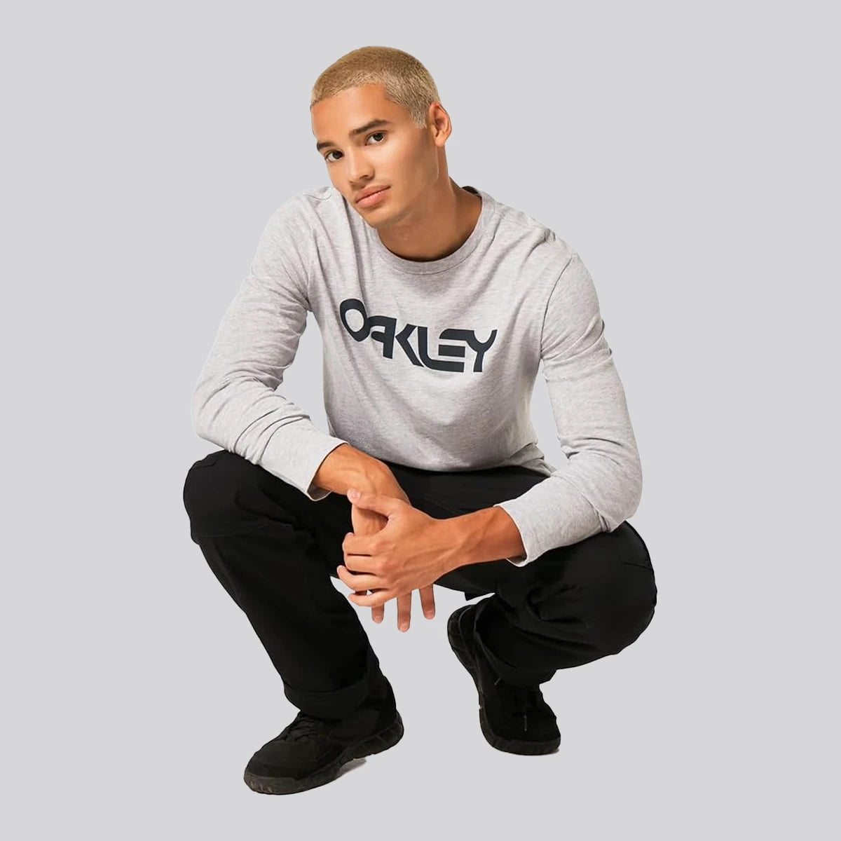 Polera Oakley Mark II LS Grey