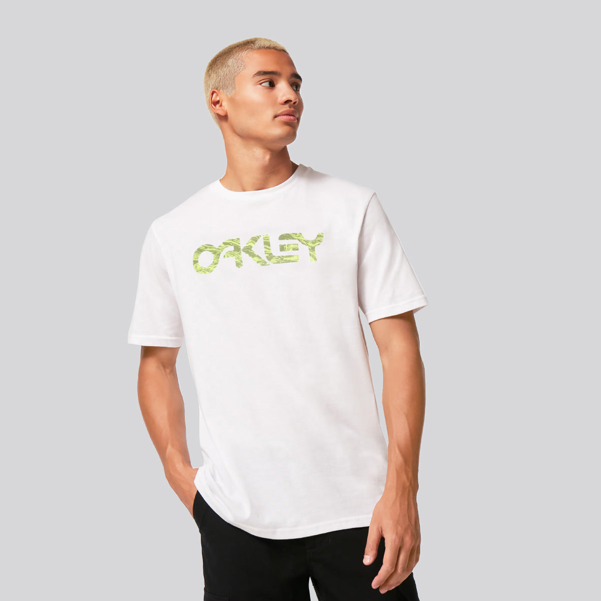 Polera Oakley B1B Sun White/Green