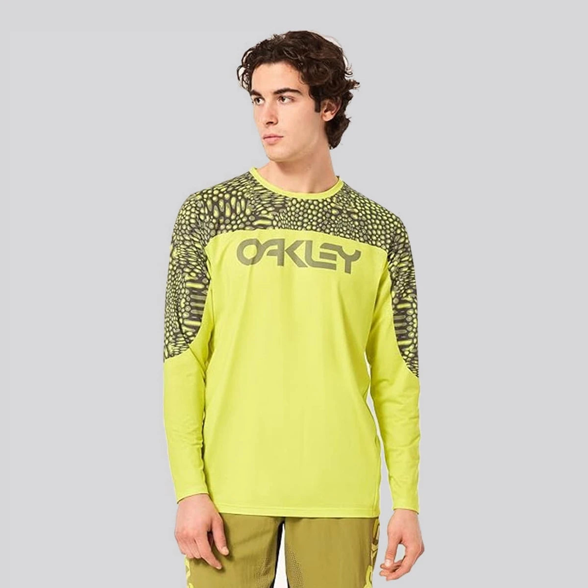 Polera Oakley Maven Coast Distorted Frogskin Green