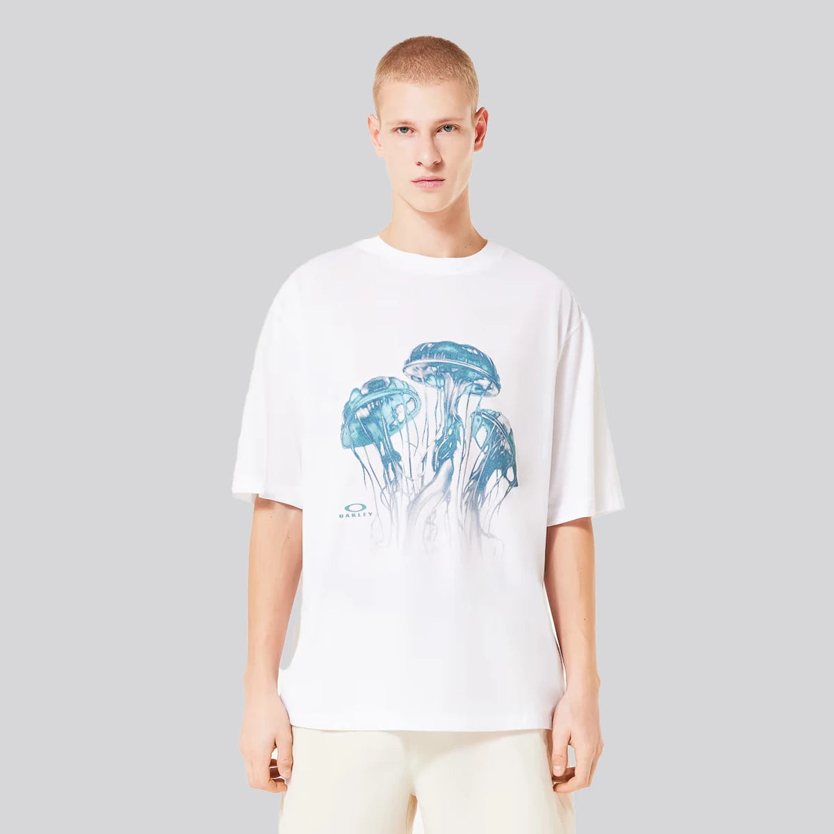 Polera Oakley Jellyfish White