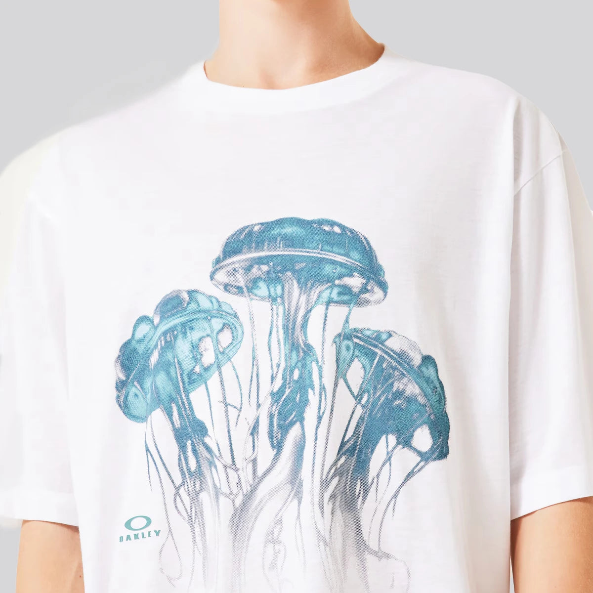 Polera Oakley Jellyfish White