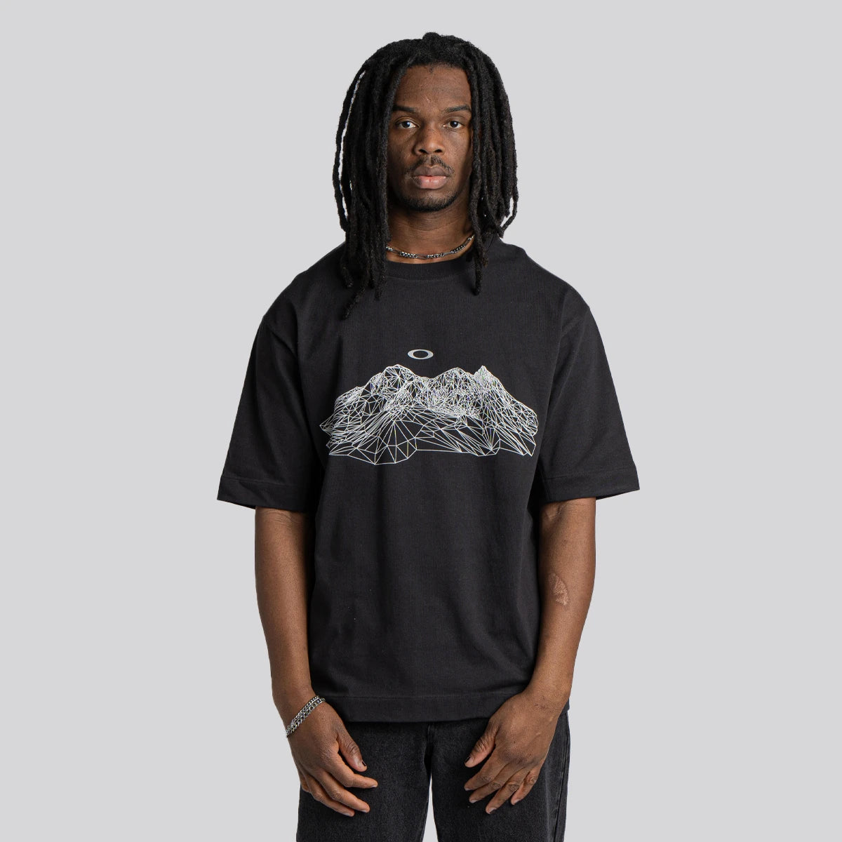 Polera Oakley Wired MTN Scape Black