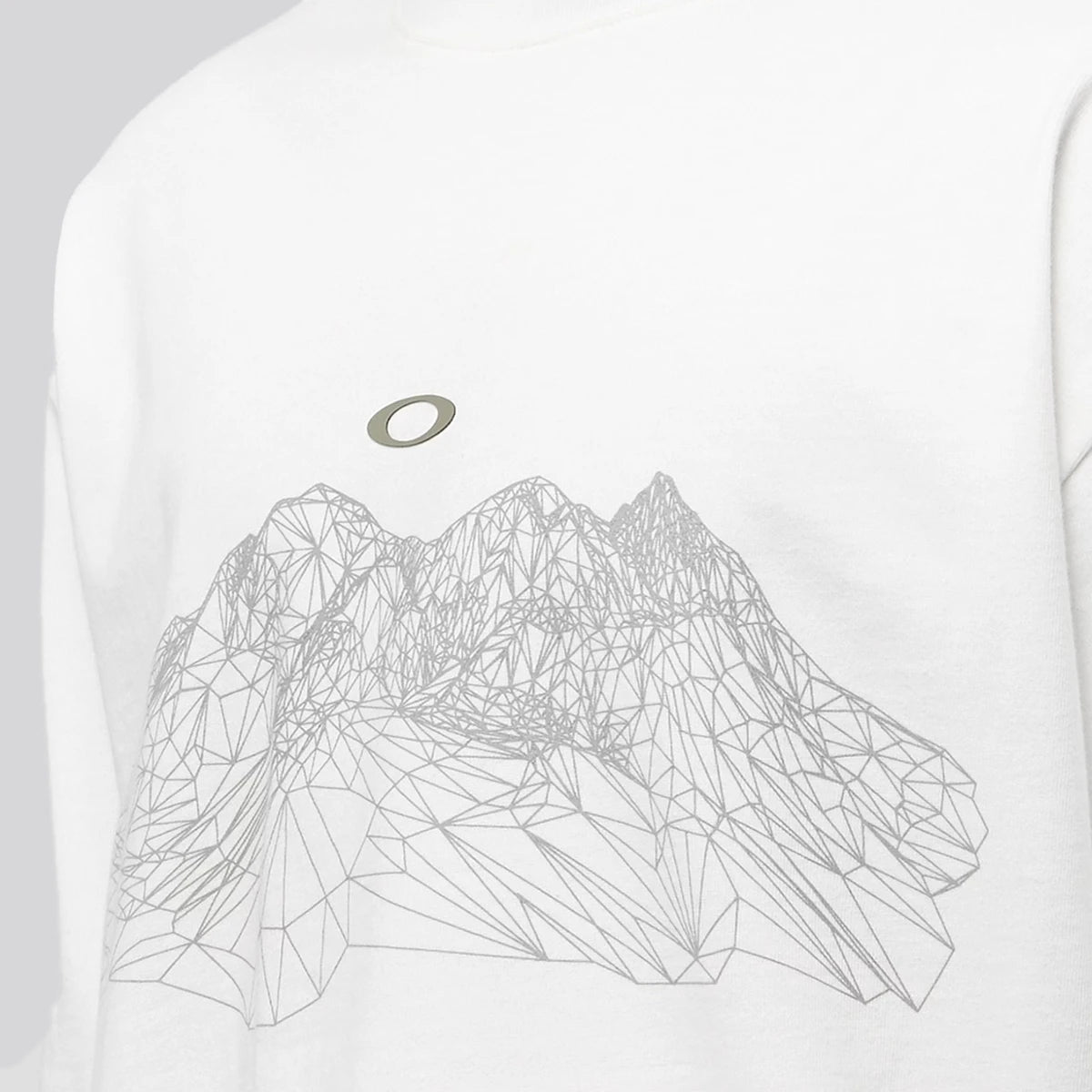 Polera Oakley Wired MTN Scape White