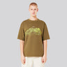 Polera Oakley Wired MTN Scape Army Green