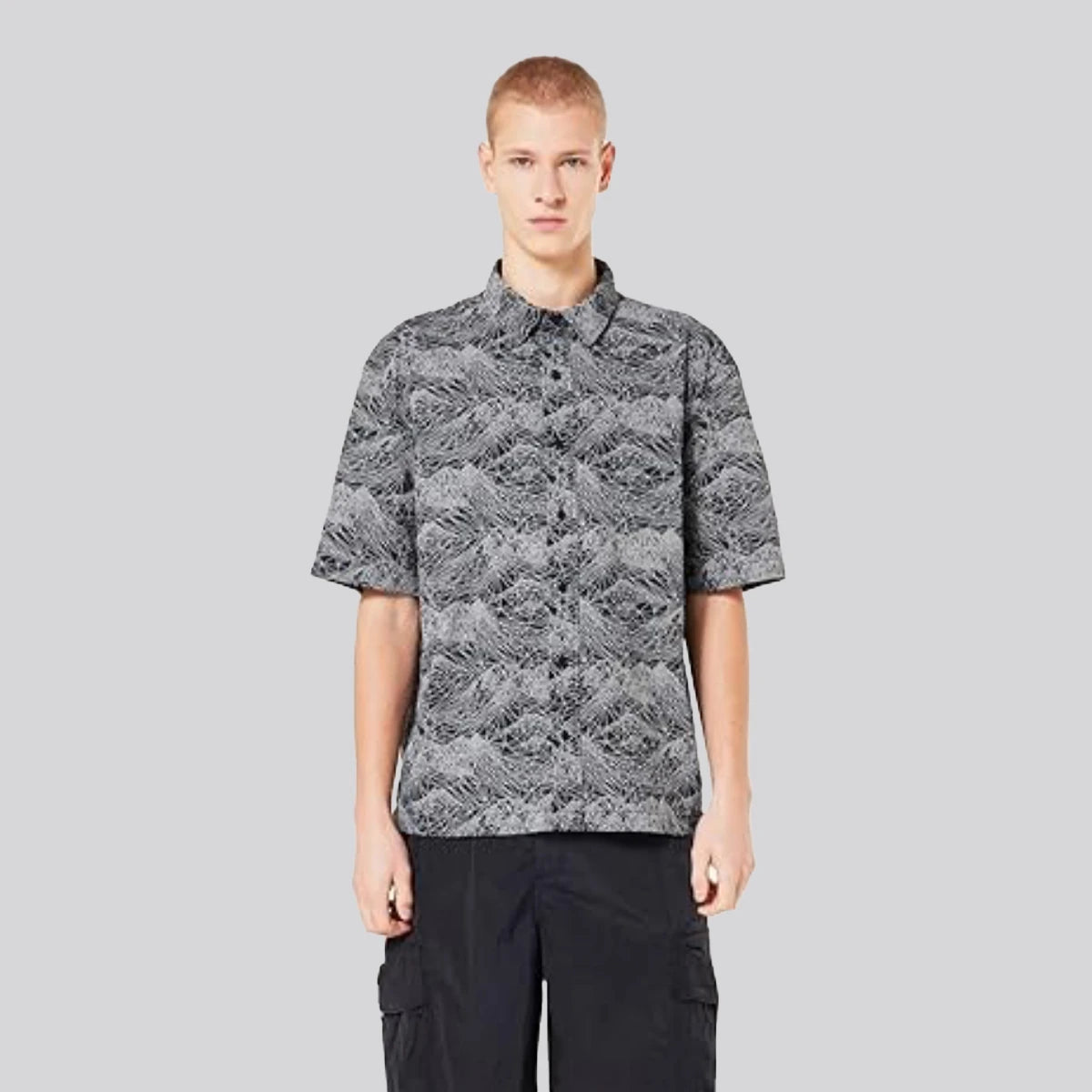 Camisa Oakley Printed Grey