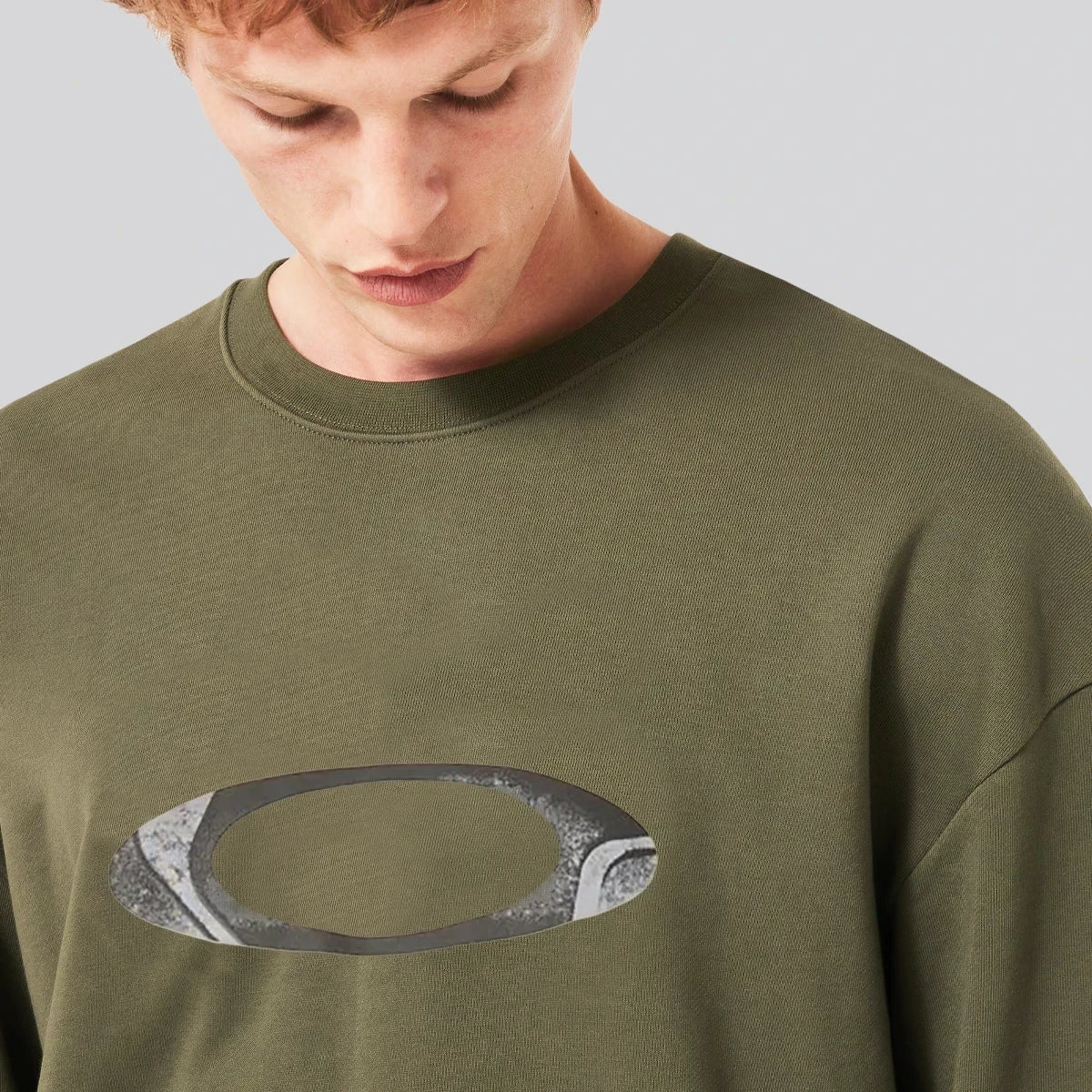 Polerón Oakley New Ellipse Army Green