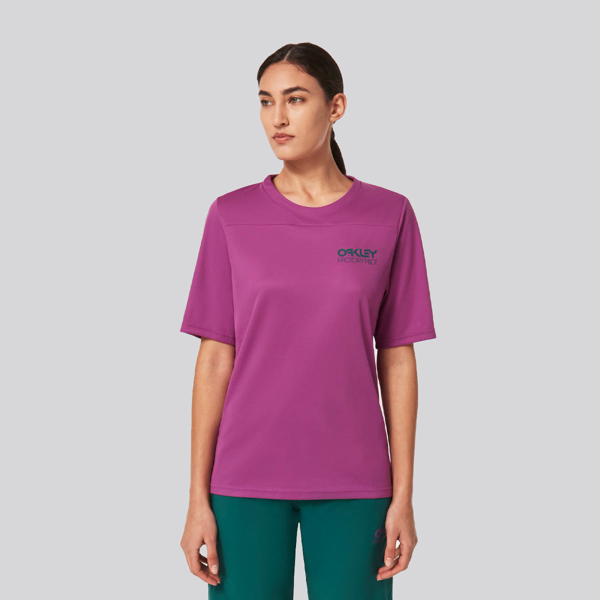 Polera MTB Oakley Factory Pilot Lite Ultra Purple