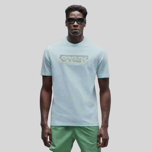 Polera Oakley Duality B1B Blue/Off White