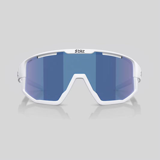 Lentes de Sol Bliz Fusion Matte White / Smoke Blue Multicolor