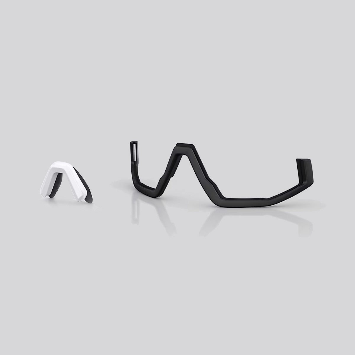 Lentes de Sol Bliz Fusion Matte White / Smoke Blue Multicolor