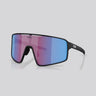 Lentes de Sol Bliz P001 Matte Black / Rose Violet Mirror Blue