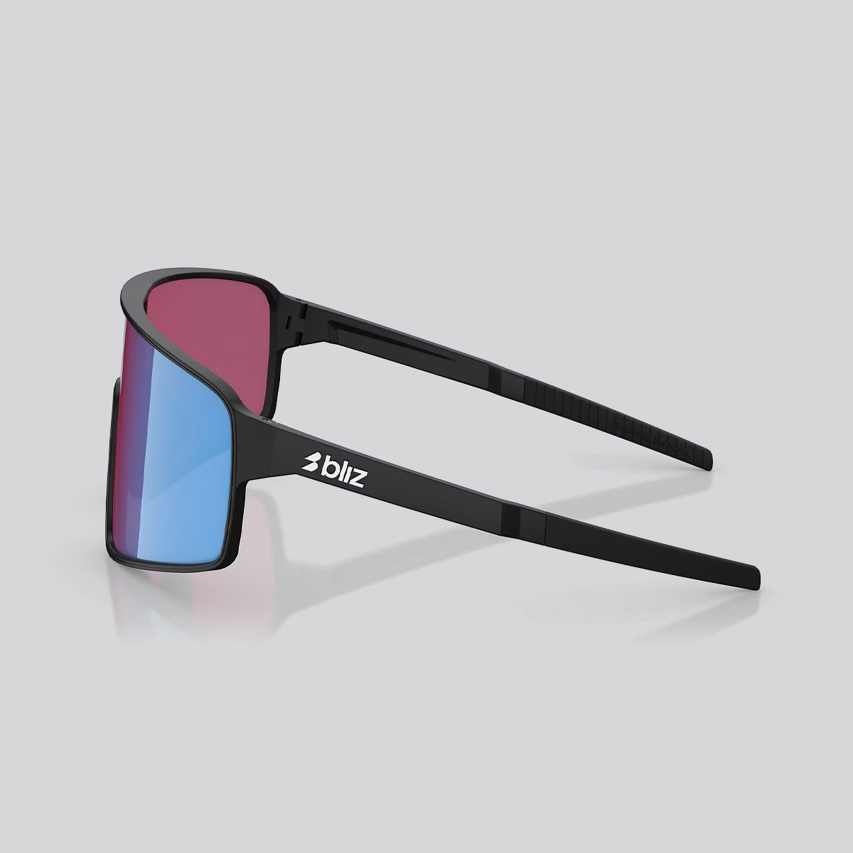 Lentes de Sol Bliz P001 Matte Black / Rose Violet Mirror Blue