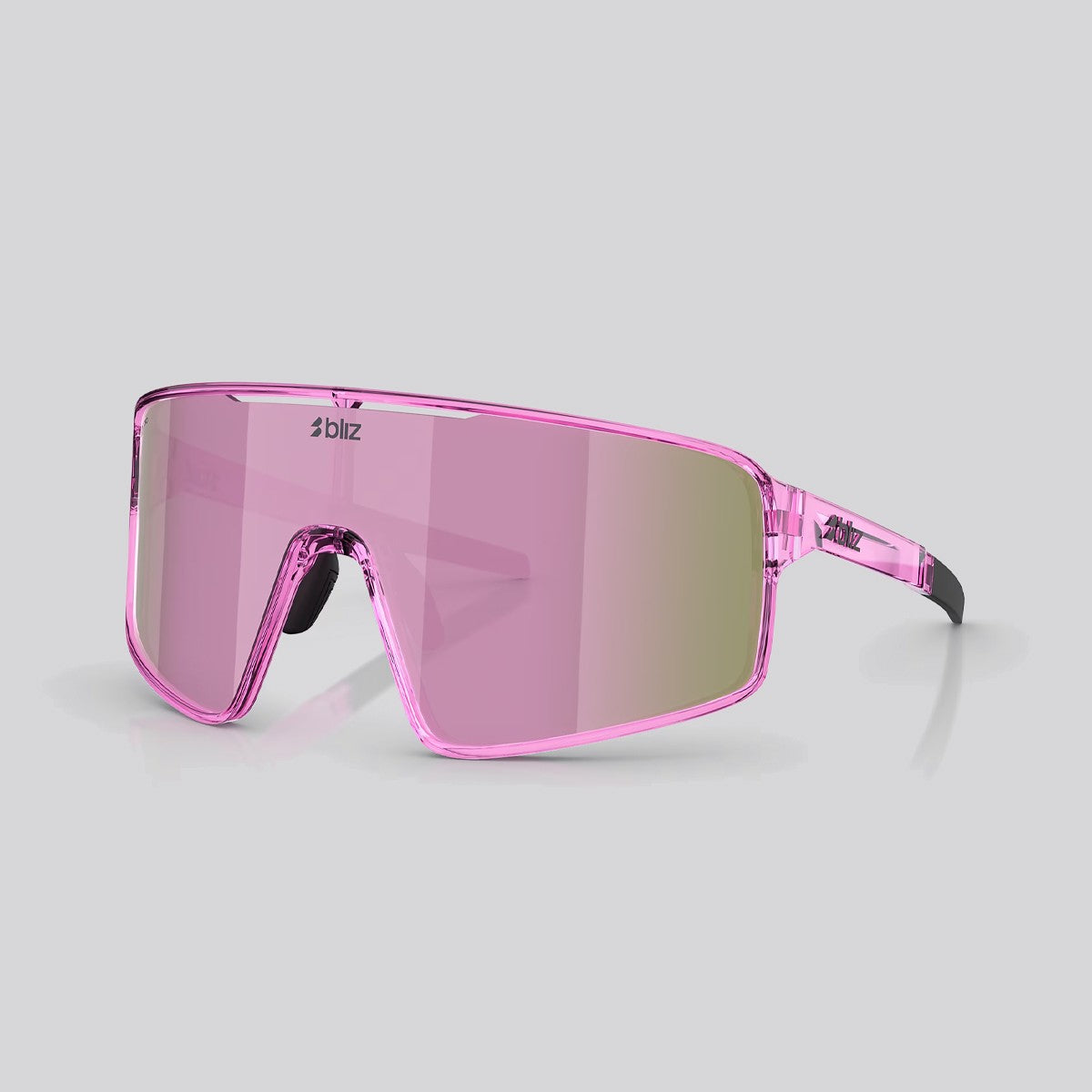 Lentes de Sol Bliz P001 Transparent Pink / Brown Rose Multicolor