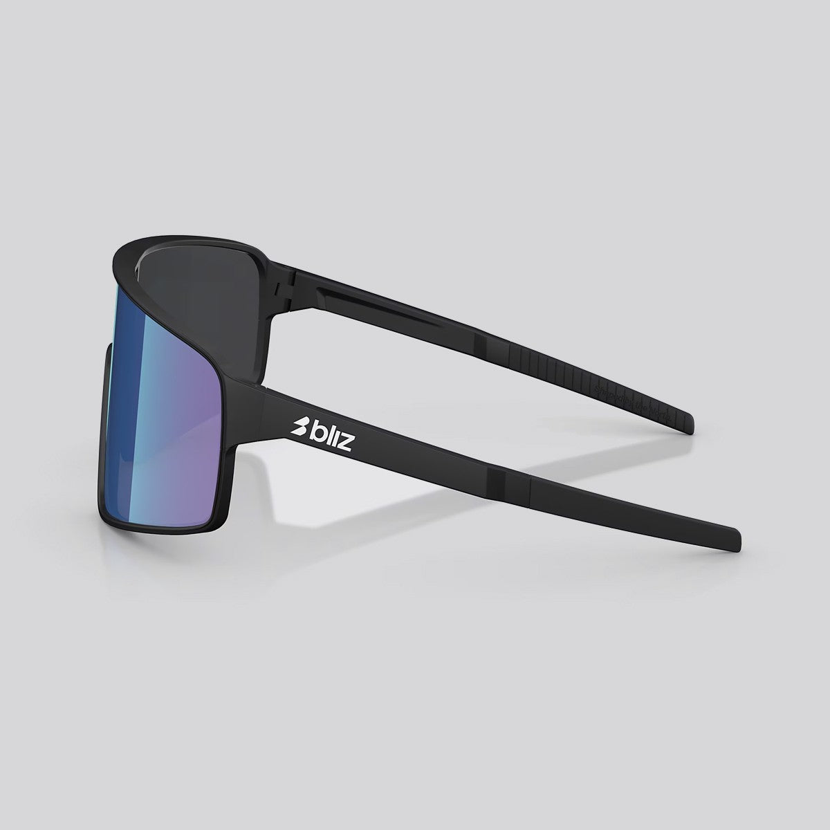 Lentes de Sol Bliz P001 Matte Black / Smoke Blue Multicolor