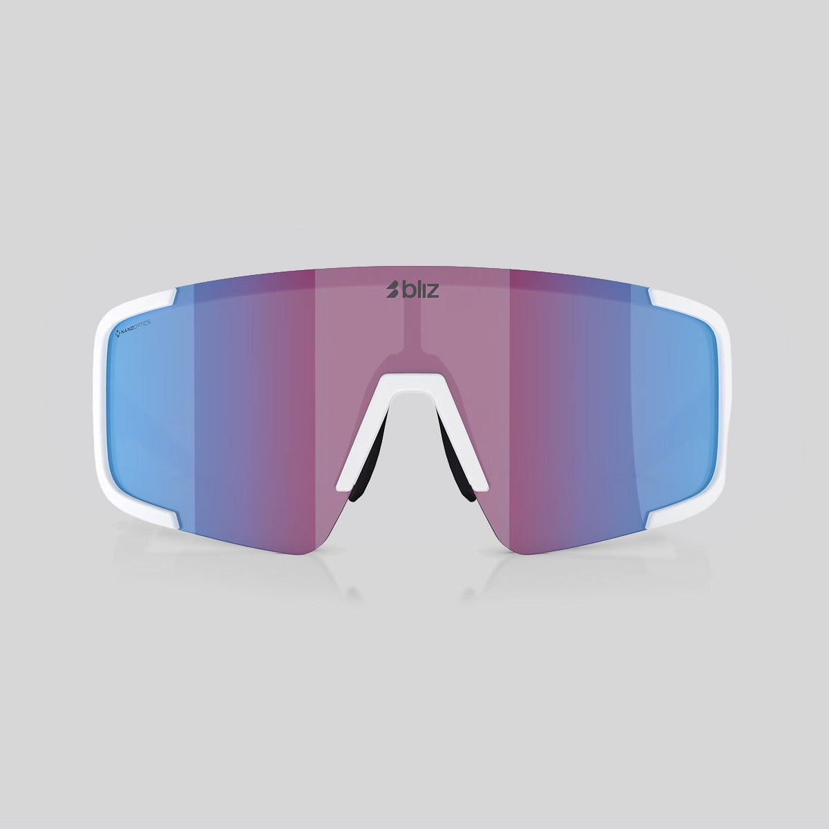 Lentes de Sol Bliz P003 Matte White / Rose Violet Mirror Blue
