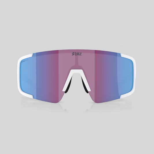 Lentes de Sol Bliz P003 Matte White / Rose Violet Mirror Blue
