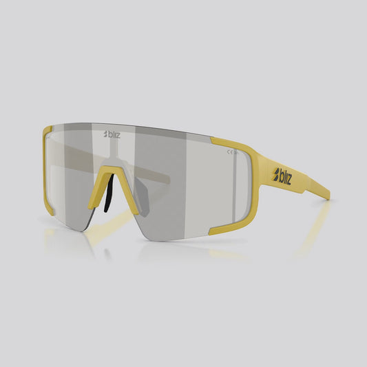 Lentes de Sol Bliz P003 Matte Amber Green / Smoke Silver Mirror