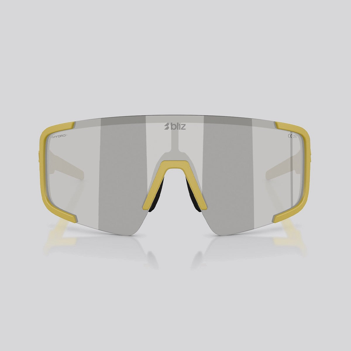 Lentes de Sol Bliz P003 Matte Amber Green / Smoke Silver Mirror