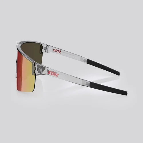 Lentes de Sol Bliz P004 Transparent Dark Grey / Red Bliz
