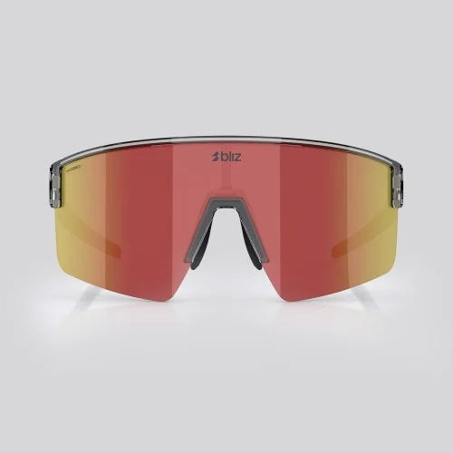 Lentes de Sol Bliz P004 Transparent Dark Grey / Red Bliz