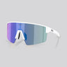 Lentes de Sol Bliz P004 Matte White / Smoke Blue Multicolor