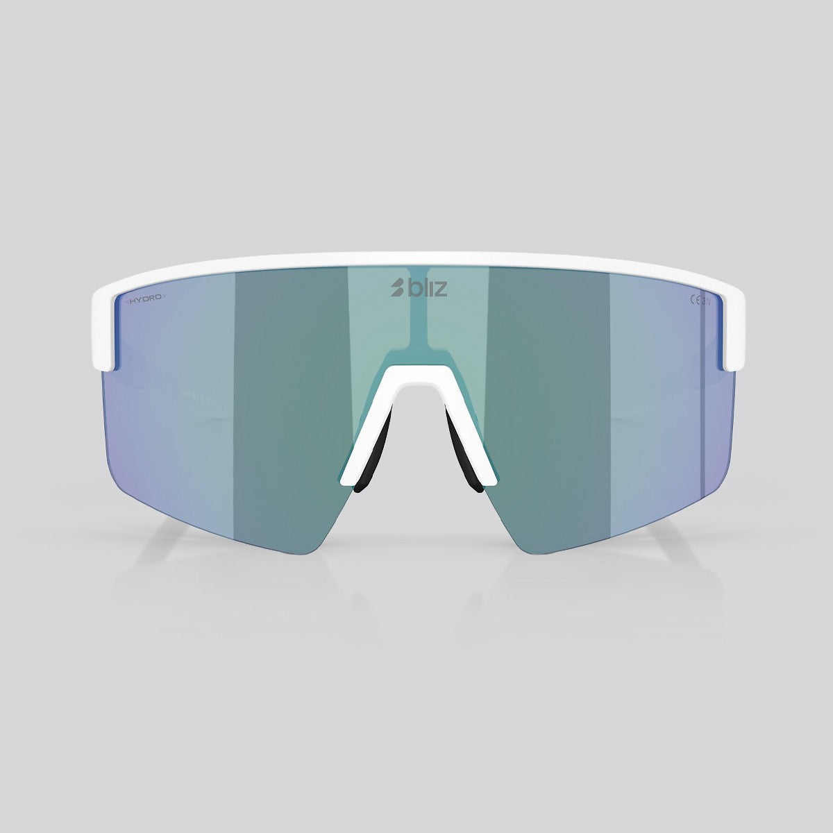 Lentes de Sol Bliz P004 Matte White / Smoke Blue Multicolor