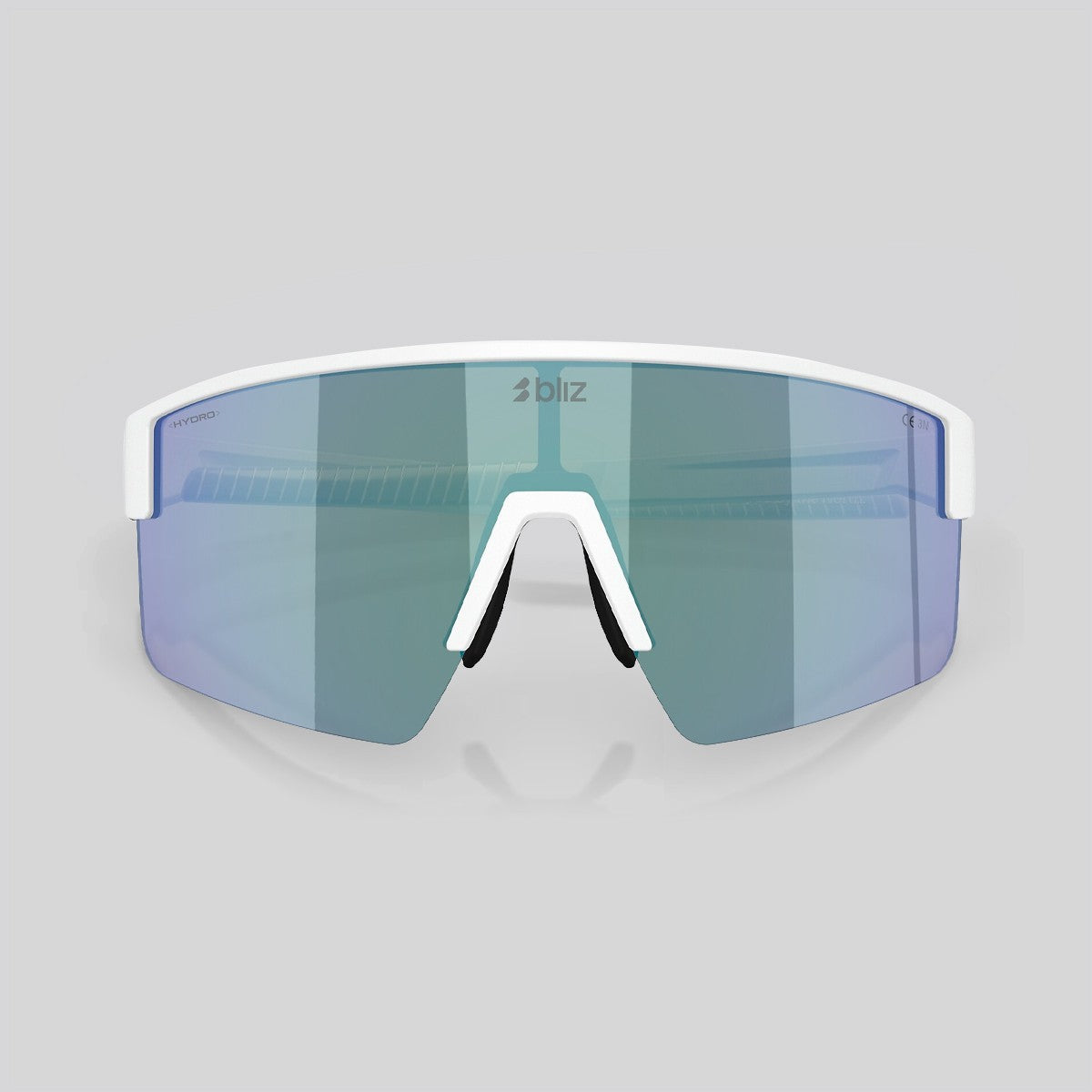 Lentes de Sol Bliz P004 Matte White / Smoke Blue Multicolor