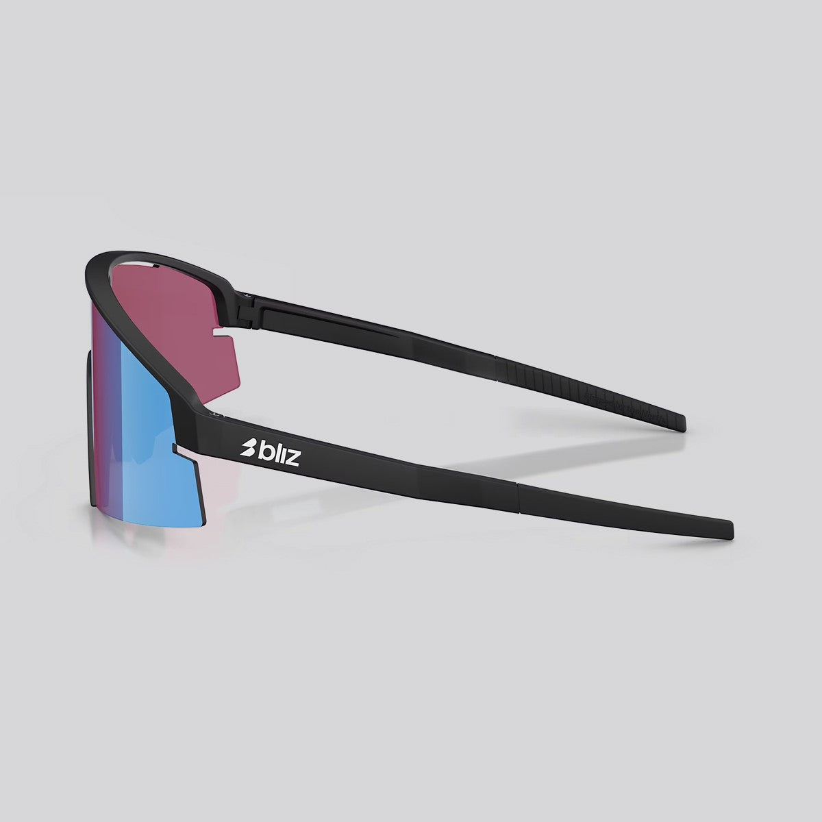 Lentes de Sol Bliz P006 Matte Black / Nano Optics Violet Blue Multicolor