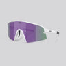 Lentes de Sol Bliz P006 Matte White / Smoke Purple Mirror