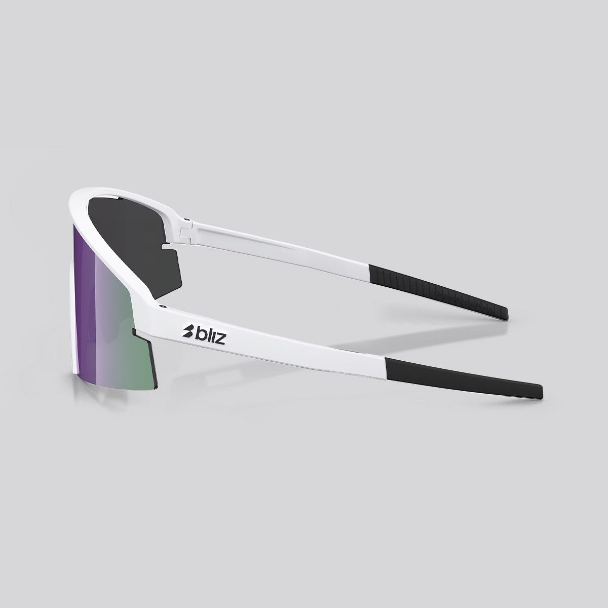 Lentes de Sol Bliz P006 Matte White / Smoke Purple Mirror