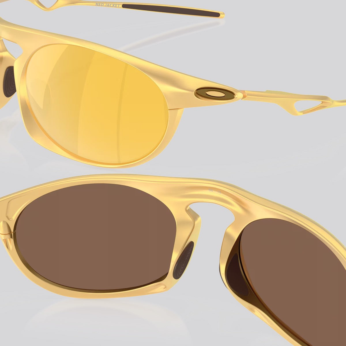 Lentes de Sol Oakley Neo Jacket Satin Gold / Prizm 24K Polarizado