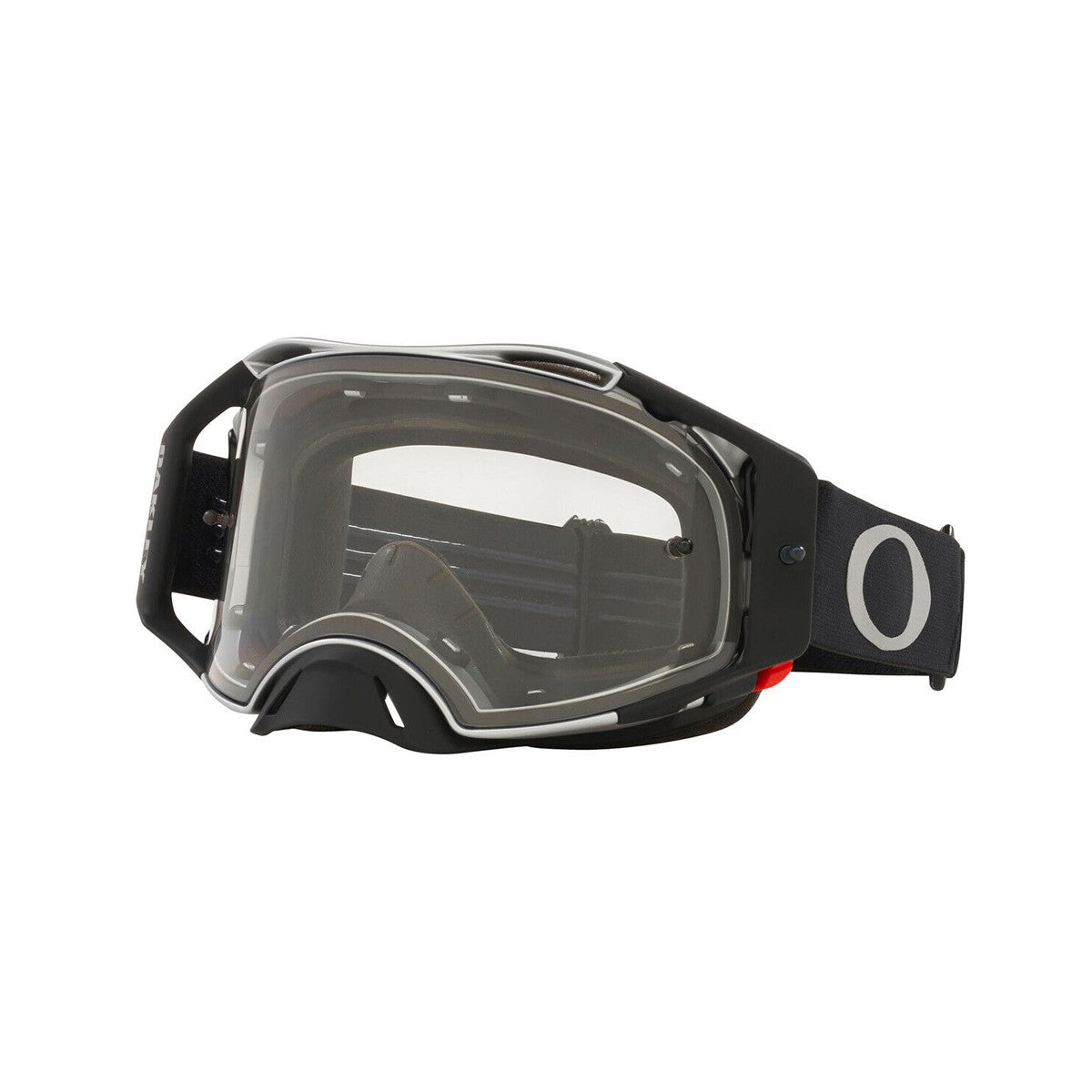 Antiparras Oakley Airbrake MX Lead Black Grey / Clear