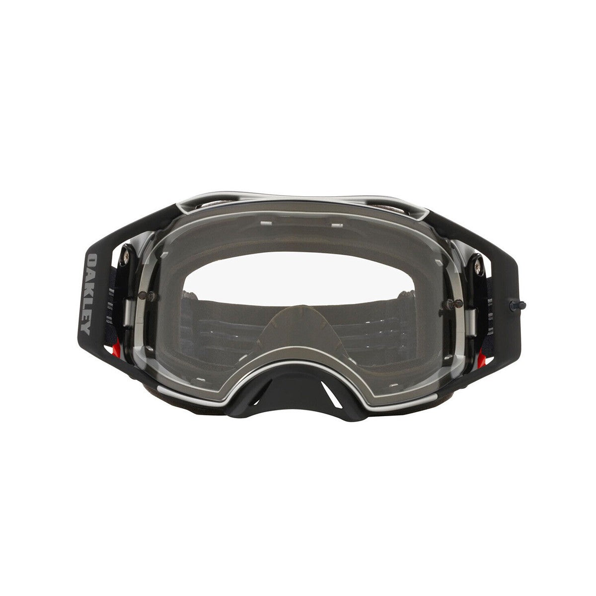 Antiparras Oakley Airbrake MX Lead Black Grey / Clear